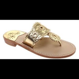 Navajo Sandal 7.5 Gold by BRAND NEW